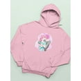 thumbnail image 3 of Manga Couple Shy Girlfriend Hoodie Women -Image by Shutterstock, Female Medium, 3 of 4