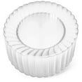 thumbnail image 6 of Oasis Creations Premium Hard Plastic Plate Set 50 x 9” Clear Round Plates - Washable & Reusable - Party Supplies For Birthdays, Celebrations, Buffets, Fiestas, Catering & More, 6 of 7