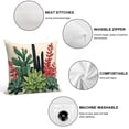 thumbnail image 3 of Cute Cactus Pillow Covers,Cute Cactus Throw Pillow Covers 20"×20" ,Living Room Sofa Couch Pillow Covers,Decorative Pillow Covers, 3 of 7