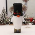 thumbnail image 3 of Bearachild Cubierta de botella de vino Barba de Navidad Muñeca sin rostro Ropa a prueba de polvo Sombrero de cerveza puntiagudo universal Manga de botella Kits de decoración para fiestas Sombrero Bearachild  HA068242-02, 3 of 6