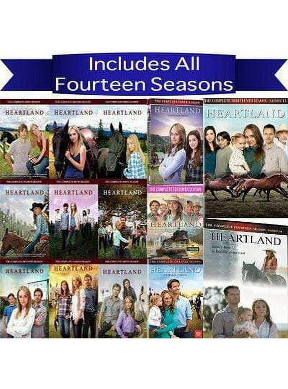 HEARTLAND COMPLETE SERIES SEASONS 1-14 DVD SET