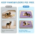thumbnail image 6 of Modern Dog Potty Pads, Washable Reusable Pee Pads with Chic and Stylish Print Designs, 24" x35" (Texture/leopard /Geometry), 6 of 8
