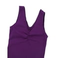 thumbnail image 4 of YiZYiF Kids Girls Sleeveless Ballet Dance Gymnastics Leotard with Chiffon Wrap Skirt, 4 of 7