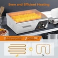 thumbnail image 5 of Ktaxon 18" Electric Griddle, 1500W Stainless Steel Countertop Flat Top Grill, 5 of 7