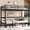 Twin XL over Twin XL, variant on Leumius Metal Bunk Bed Queen over Queen,Heavy Duty Bunk Bed with Pull-out Bed,Space-Saving/Noise Reduced/No Box Spring Needed,Black