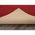 thumbnail image 4 of Garland Rug Brentwood Jasmine Chili Red Indoor Area Rug, 5' x 7', 4 of 6