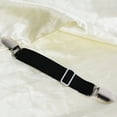 thumbnail image 3 of SHISUYAN 4 Pcs Attaches de Drap Réglables Bretelles Clips Élastiques pour Divers Draps Housses de Matelas Coussin de Canapé Lits d'Hôpital, 3 of 8
