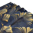 thumbnail image 3 of Yayeee Shower Curtain with Hooks 72"x72" Waterproof Fabric Bathroom Hanging Decor, Gold Art Pattern, 3 of 5