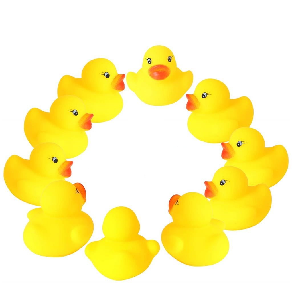 yellow duck bath toy