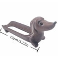 thumbnail image 3 of Dachshund Hot Dog Tray Sausage Dog Shaped Food Serving Tray Sandwich Holder Snack Plate Novelty Tableware Party Decor for Picnic BBQ Kitchen Dining Table Display Food Presentation Accessory, 3 of 5
