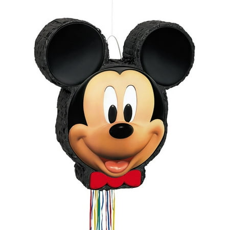 Mickey Mouse Pinata, Shaped Pull String