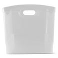 Mainstays Utility Storage Organizer Bin, Clear, Set of 4