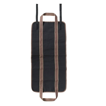 

wendunide closet organizers and storage Large Canvas Firewood Carrier Log Tote Bag Indoor Fireplace Log Carrier Holders Storage Bag