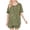 #1 Army Green, variant on Simua Pajamas Short Sleeve Two Piece Sleepwear for Women, Women's Summer Casual Print Round Neck Tops Pockets with Shorts Loose Loungewear Pjs Set, Size S-XXL