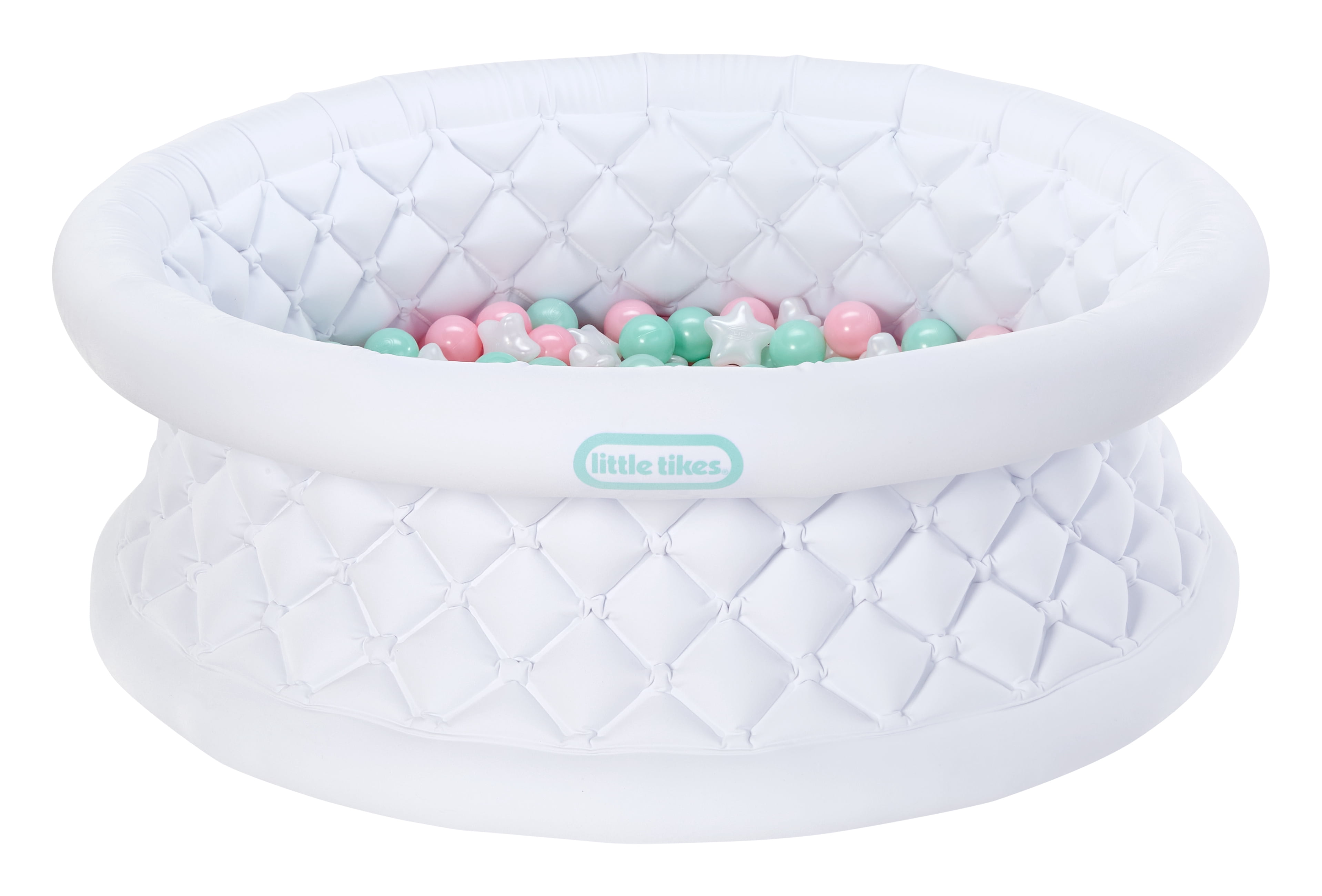 Little Tikes Sweet Spaces Inflatable Ball Pit with 250 Balls, Sensory Play, Ages 12+ Months