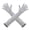 gray, variant on Pet Handling Gloves – 16" Extra-Long Kevlar Cat Grooming Arm Sleeves, Anti-Scratch & Bite Resistant Protective Sleeves