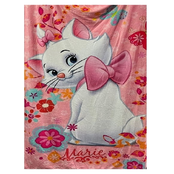 Exclusiva! Cobija Frazada Ultra Suave Marie Aristogatos