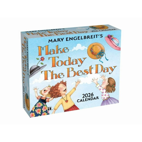 Mary Engelbreit's Make Today the Best Day 2026 Day-To-Day Calendar, (Paperback)