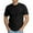 Black, variant on Men's Workout Shirt Quick Dry Short Sleeve Crew Neck Stretch Muscle Pullover Moisture-Wicking Summer T Shirts S-4X Gray