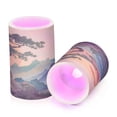 thumbnail image 7 of Yayeee Flameless Candles with Remote Flickering Battery Operated Multi Color Changing, Pine Tree at Dawn, 7 of 7