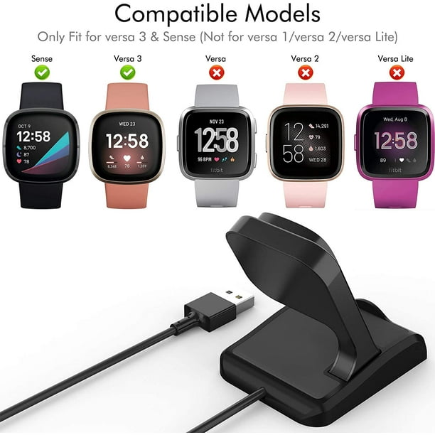 Charger Dock Compatible with Fitbit Sense Fitbit Versa 3