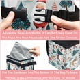 thumbnail image 4 of Christmas Foldable Car Garbage Can with Lid, Leak-proof Mini Trash Can, Hanging Storage Bag - Trash Can for Car, 4 of 6