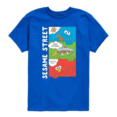 Sesame Street - Want To Play? Short Sleeve Graphic T-Shirt