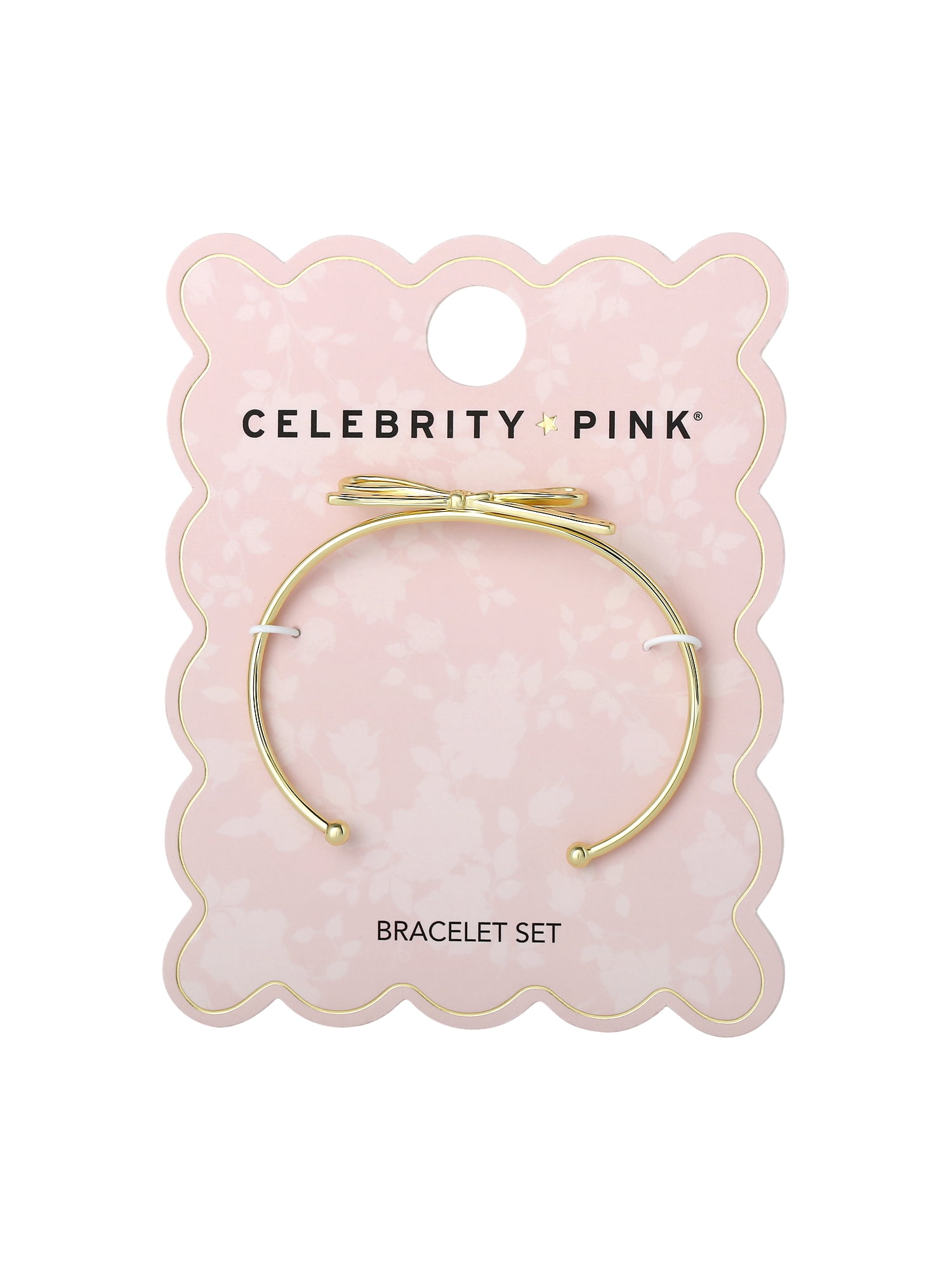 Celebrity Pink Women’s Bow Charm Bracelet