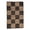 Black, variant on KLAVATE Natural Jute Handwoven Checkered Floor Mat for Living Room, Bedroom & Entryway