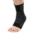 thumbnail image 3 of LHWEN Adjustable Ankle Support Brace for Plantar Fasciitis and Injury Recovery Compression Wraps for Men and Women Protective Gear for Running Fitness Sports with Breathable Fabric and Customizable, 3 of 4