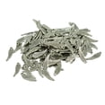 thumbnail image 4 of Paquete de 100 colgantes de alas de ángel chapados en plata tibetana para hacer joyas. 17x5mm, 4 of 6