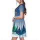 thumbnail image 2 of Balery Christmas Trees Vestidos sueltos de manga corta para mujer, vestidos de verano 2025, vestidos casuales de corte A con vuelo., 2 of 6