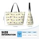 thumbnail image 4 of Fotbe Dachshund Dog Puppy Bolsa de Viaje para Playa - Resistente al Agua, Bolsa Tote de Gran Capacidad y Ligera con 7 Bolsillos para Mujeres y Hombres, 4 of 7