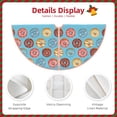 thumbnail image 3 of Sikiie Cute Donut Nativity Christmas Tree Skirt, Jesus Christian Winter Holiday Tree Mat Decoration(30-48IN)48", 3 of 6