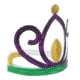 thumbnail image 4 of KAKOWELY Corona de lentejuelas, decoración para fiesta de graduación, corona de cumpleaños, accesorio para el cabello para vestir en vacaciones, 4 of 4