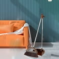 thumbnail image 7 of Byujiro Broom and Dustpan Set Indoor Standing Storage Buckle Type Broom and Dustpan Set with Scraping Teeth and Scraper Cleaning Suitable for Home Cleaning Supplies, 7 of 7