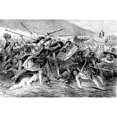 thumbnail image 2 of Caesar Invading Britain. Njulius Caesar'S Invasion Of Britain In 55 B.C.. Pen-And-Ink Drawing Late 19Th Century. Print, 2 of 2