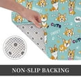 thumbnail image 6 of Susaid Cute Dogs Corgi Print Doormat,Porch Decor,Housewarming Decor Gift Doormat,Funny Flannel Floor Mat,Funny Doormat 24x16 Inch, 6 of 7