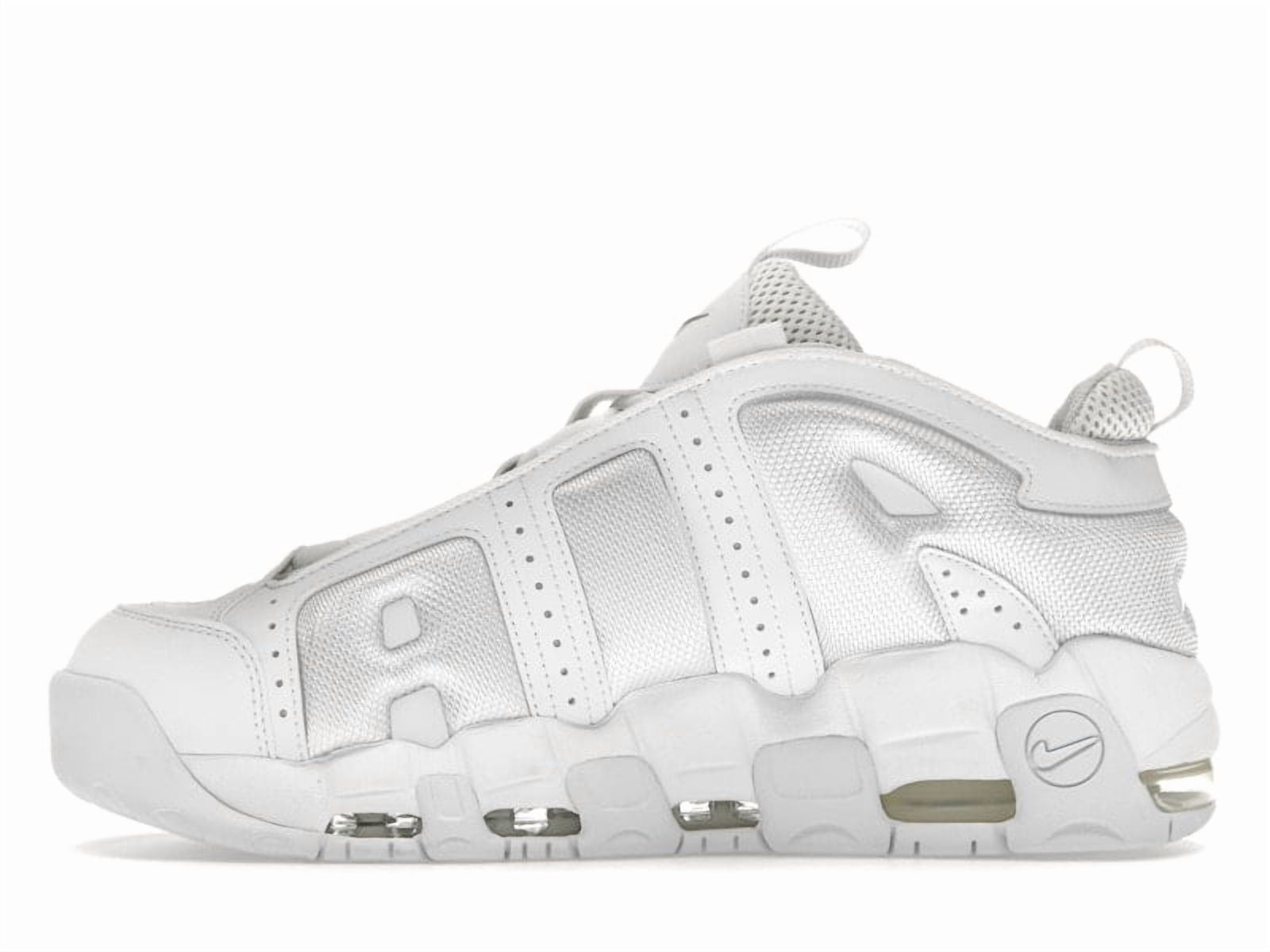 Nike Men's Air More Uptempo Low Triple White Shoes, from StockX