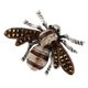 thumbnail image 1 of Bee Sombrero Pin de solapa Insignia marrón Zulema Abeja Insecto Broche Pin, 1 of 8