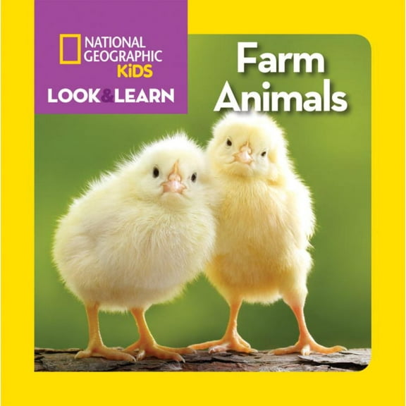National Geographic Kids Look and Learn: Farm Animals (Board Book)