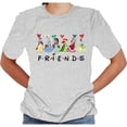 thumbnail image 3 of Disney Princess Friends Unisex Short Sleeve Shirt (Grey-2X Large), 3 of 7