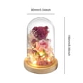 thumbnail image 2 of Rosa eterna preservada con LED Forever Flowers Regalos Novia Regalo de San Valentín, 2 of 9