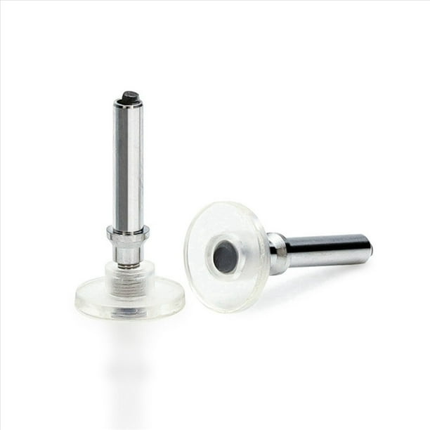 30 Piezas Universal Stylus Pen Disco Transparente Pantalla Capacitiva LáPiz TáCtil Punta de Repuesto Dibujo Escritura Nib Cabezal de LáPiz