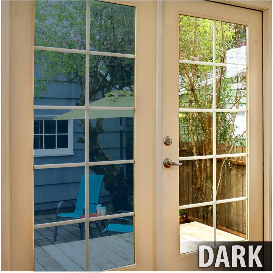 BDF PRBL Premium Color High Heat Control and Daytime Privacy Blue Window Film 24in X 12ft
