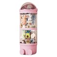 thumbnail image 2 of Lirehad Transparent Vertical Toy Organizer Doll Storage Bucket Large Capacity Dustproof Easy to Install Vertical Stuffed Animal Storage Tube, 2 of 8