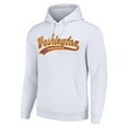 thumbnail image 2 of Unisex Starter White Washington Commanders Tailsweep Pullover Hoodie, 2 of 3