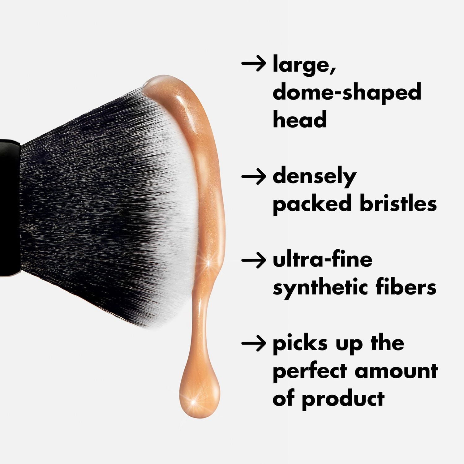 e.l.f. Cosmetics Ultimate Blending Brush, Pack of 1