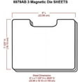 thumbnail image 4 of ArtBin Magnetic Die Sheets- 3-Pack refill for 6978AB,6979AB, 4 of 4