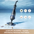 thumbnail image 3 of MOVA Handler V10 Cordless Handheld Pool Vacuum, 4,200LPH Suction, for Above Ground Pools, Spas and Hot Tubs Pool Types with Running Time up to 60-Minutes, 3 of 11